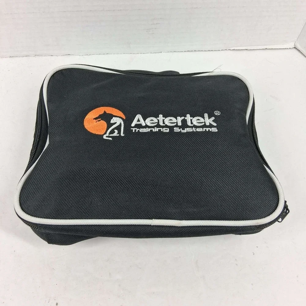 Aetertek AT-216 Dog Training‎ System 2-Collar Kit 550M Range Orange Green Case